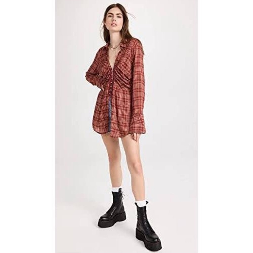 NWT FREE PEOPLE Catalina Remade Shirt